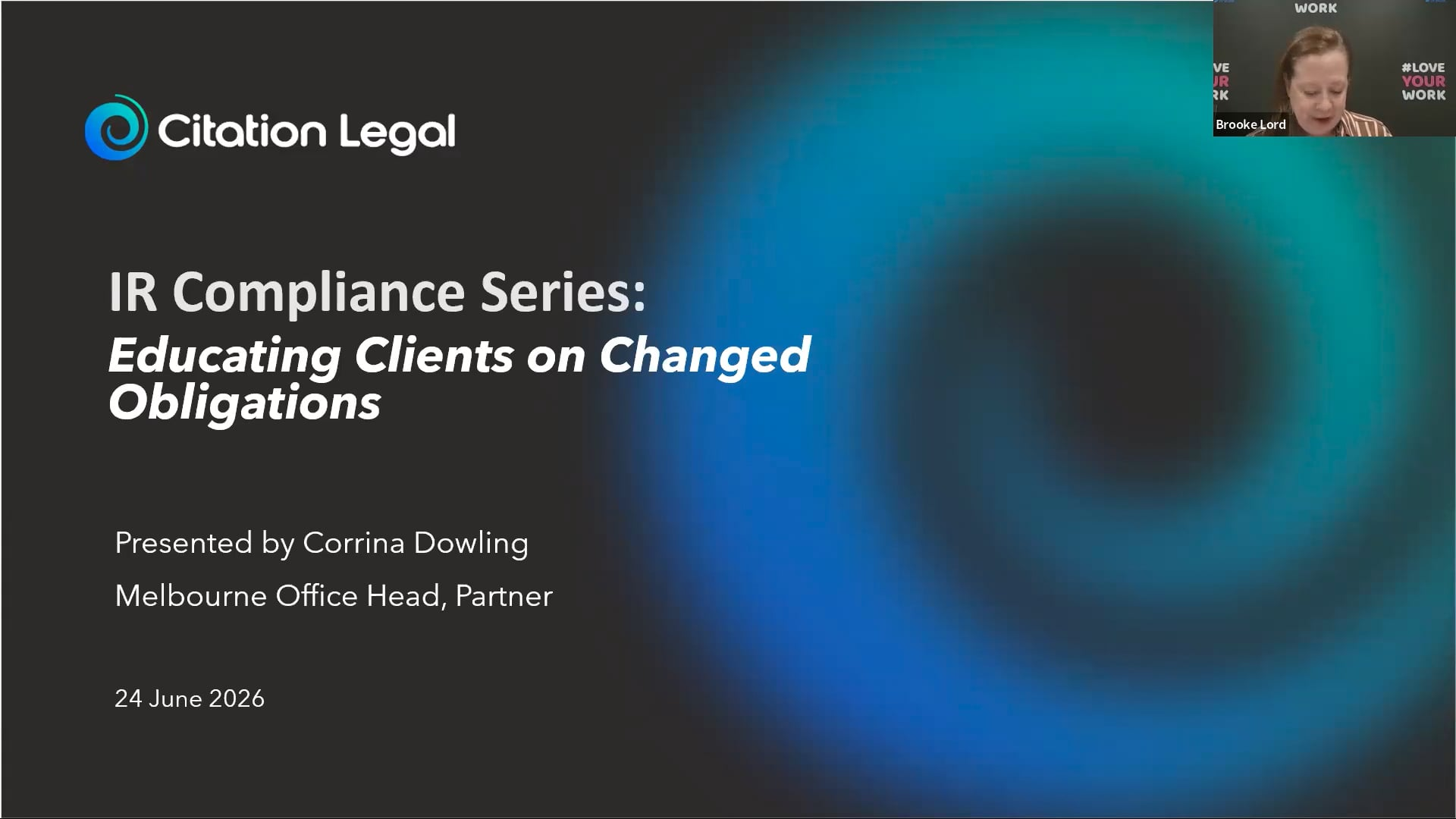 IR Compliance Series: Educating Clients on Changed Obligations