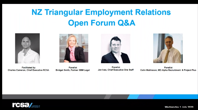 Triangular Employment Relations (NZ) - Open Forum Q&A