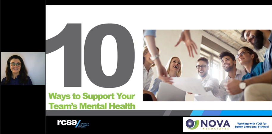 10 Ways to Support your Team's Mental Health