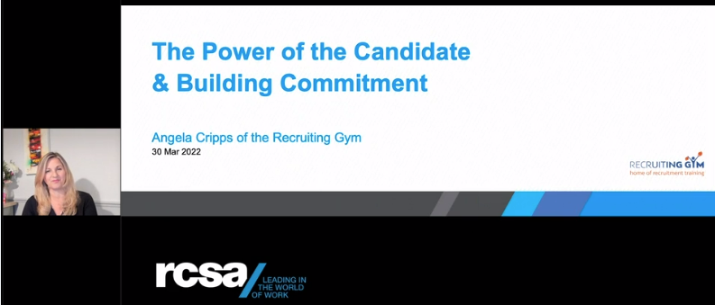 The Power of the Candidate & Building Commitment