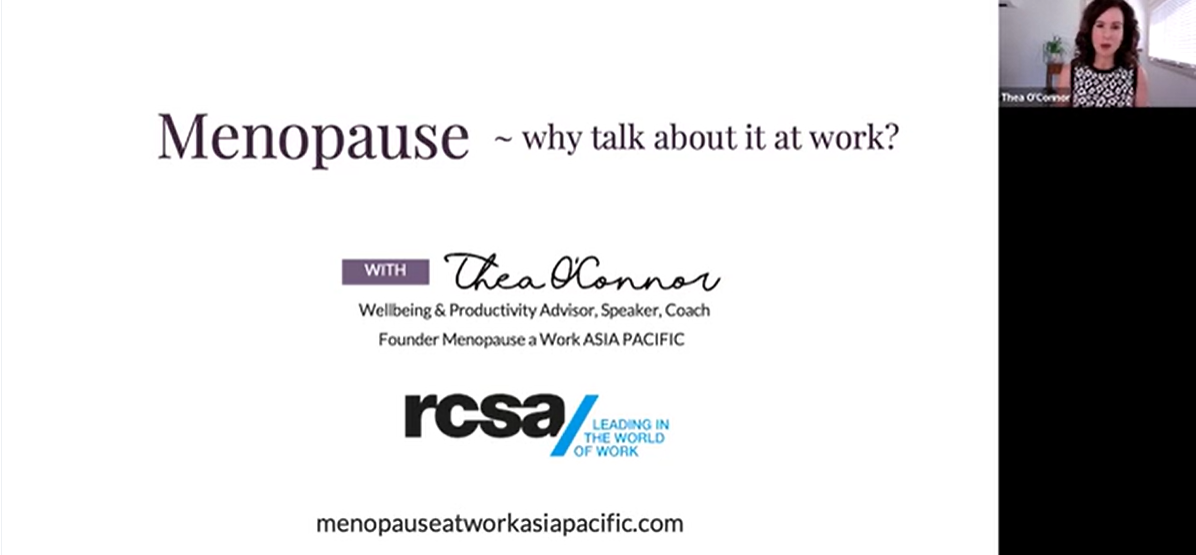 Why Talk About Menopause at Work