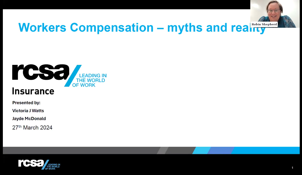 Workers Compensation – The Myths and the Reality