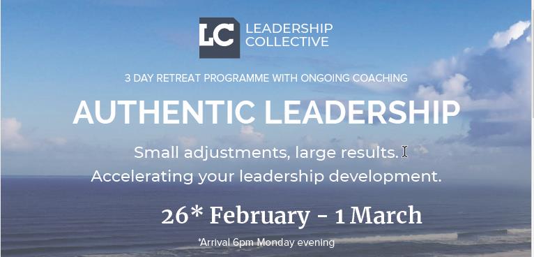 Authentic Leadership:  A 3-Day Residential Program