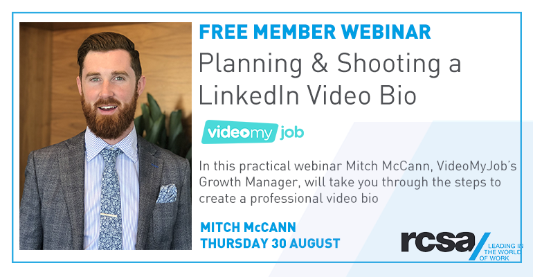 Video My Job:  Planning & Shooting a LinkedIn Video Bio